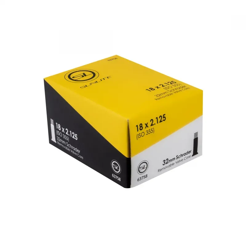 Sunlite Schrader Valve Inner Tube - SV32 51mm 18x2.125