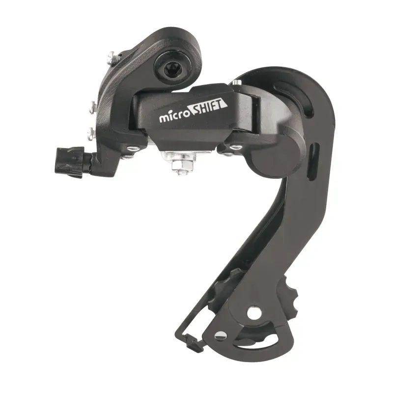 microSHIFT M21 6/7 Speed Long Cage Rear Derailleur in Black