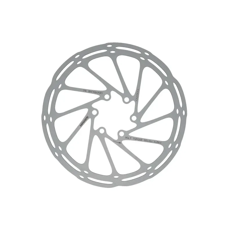 Brake Part Sram Disc Rotor 200 C-Line 6b Rounded Silver 200mm