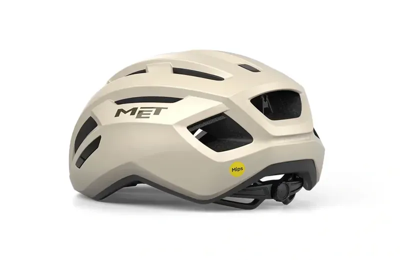 MET Helmets Vinci MIPS Helmet in Greige/Glossy Greige-2