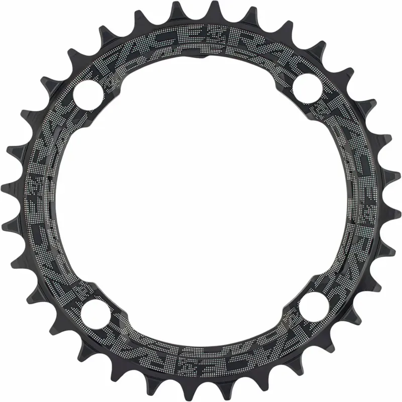 RaceFace Narrow Wide Chainring: 104mm BCD 32t Black