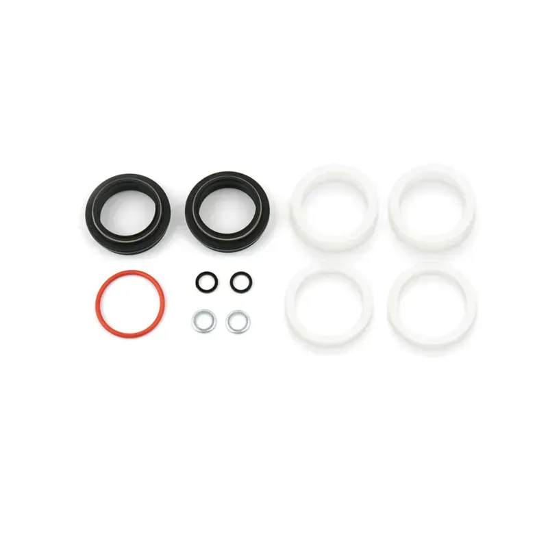 Rock Shox Fork Dust Wiper Upgrade Kit - 32mm Black Flanged Low Friction Seals 