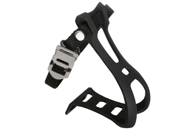 Dimension M Toe Clip/Strap Set in Black