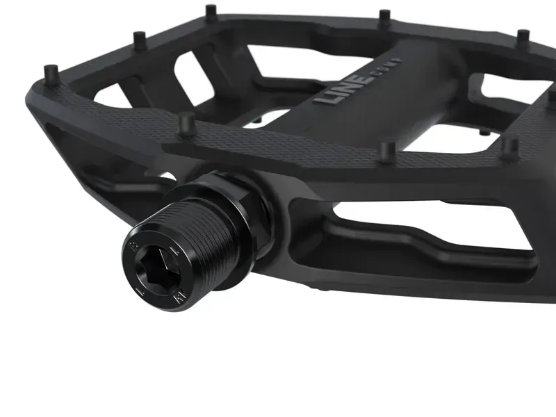 Trek Line Comp Flat Pedal 9/16 in Black-2
