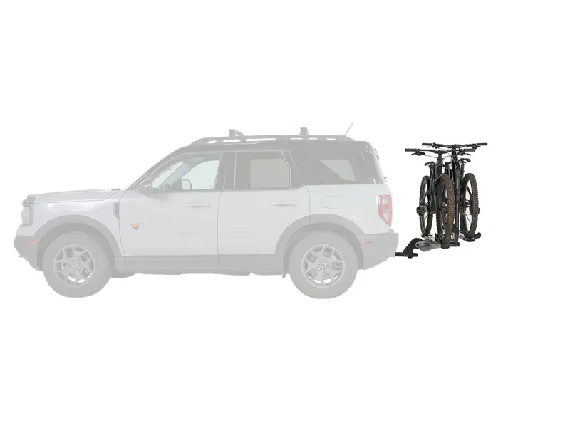 Yakima StageTwo 2in 2-Bike Hitch Bike Rack Anthracite-3